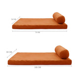 PETSWOL Removable and Washable Dog Sofa Bed-Orange_6