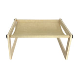 PETSWOL Breathable Cat Bed Wooden Cat Hammock_5