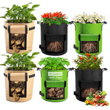 10 Gallon Potato Grow Container with Side Window - Available in 2 Quantity and 3 Colors_8