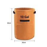10 Gallon Potato Grow Container with Side Window - Available in 2 Quantity and 3 Colors_7