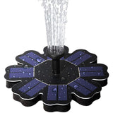 GREENYHAVEN Solar Powered Fountain Pump wi/ different Spray Pattern Heads for Pool, Garden, Pond_0