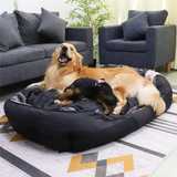 PETSWOL Waterproof Jumbo Orthopedic Sofa Dog Bed Pet Mat Kennel_3