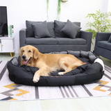 PETSWOL Waterproof Jumbo Orthopedic Sofa Dog Bed Pet Mat Kennel_5
