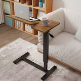 COMFEYA Split Top Tilting Adjustable Overbed Table with Wheels_3