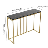COMFEYA Stylish Minimalistic Console Table_10