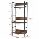 COMFEYA Hanging Garment Storage Coat Rack Clothes Stand_9