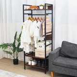 COMFEYA Hanging Garment Storage Coat Rack Clothes Stand_5