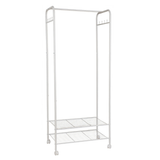 COMFEYA Heavy Duty Industrial Pipe Clothes Rack with Wheels_7
