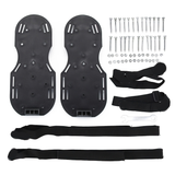 Garden Nail Shoes Yard Grass Cultivator Lawn Aerating Spikes Sandals with Adjustable Straps_6