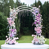 Metal Backdrop Arch Stand Wedding Bridal Garden_0