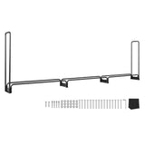 12.7FT Outdoor Firewood Rack with Cover Heavy Duty Firewood Holder_7