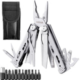 COMFEYA Multitool Pliers Multi Tool Pliers Cutters Knife Scissors Ruler Screwdrivers Wood Saw_0