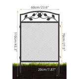 Dog Fence Animal Pet Playpen Barrier Garden Fence for Outdoor Garden_8