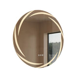 COMFEYA Backlit LED Bathroom Wall Mirror with Defogger_0