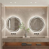 COMFEYA Backlit LED Bathroom Wall Mirror with Defogger_2
