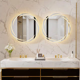 COMFEYA Backlit LED Bathroom Wall Mirror with Defogger_5