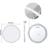COMFEYA Backlit LED Bathroom Wall Mirror with Defogger_6