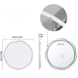 COMFEYA Backlit LED Bathroom Wall Mirror with Defogger_7