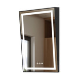 COMFEYA LED Wheelchair Accessible Bathroom Tilt Mirror_0