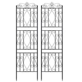 6 Panel Garden Border Trellis for Climbing Plants_5