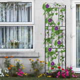 6 Panel Garden Border Trellis for Climbing Plants_3