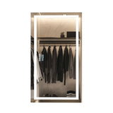 COMFEYA Bluetooth LED Full Length Bathroom Mirror High End Time Display with Illuminated Lights_0