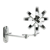 COMFEYA Double-Sided 5X/10X Magnifying Bathroom Mirror_6