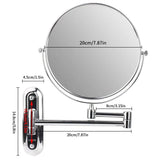 COMFEYA Double-Sided 5X/10X Magnifying Bathroom Mirror_7