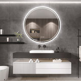 COMFEYA Smart Round Bathroom Mirror_1