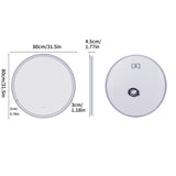 COMFEYA Smart Round Bathroom Mirror_4