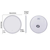 COMFEYA Smart Round Bathroom Mirror_5