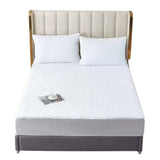 COMFEYA  Luxury Fitted Quilted Cotton Cover Mattress Protector Topper