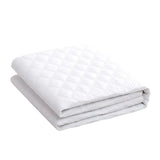 COMFEYA  Luxury Fitted Quilted Cotton Cover Mattress Protector Topper