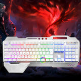 SUPREMTEK RGB LED Backlit Wireless Gaming Keyboard Mouse Set
