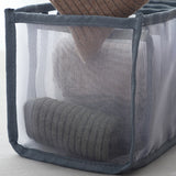 7 Grids Mesh Foldable Clothes Storage and Drawer Organizer_6