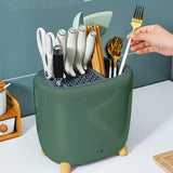 Multipurpose Universal Kitchen Knife Holder with Water Drainage_8