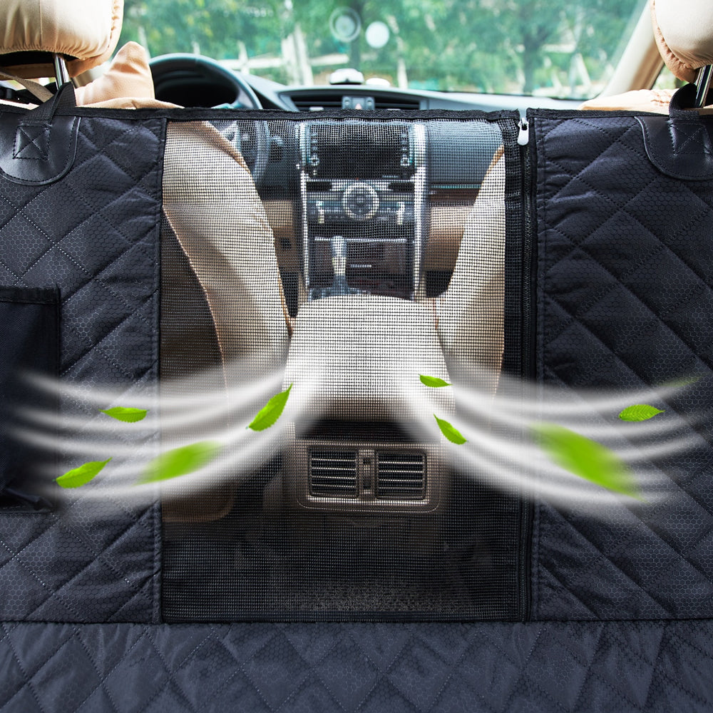 Waterproof Car Seat Protector and Pet Back Seat Hammock_13