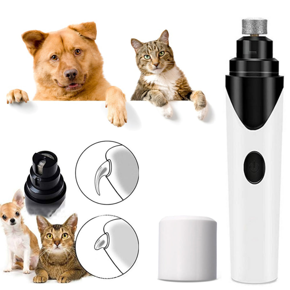 3 in 1 Electric Pet Nail Toe Grinder Trimmer - USB Rechargeable_6