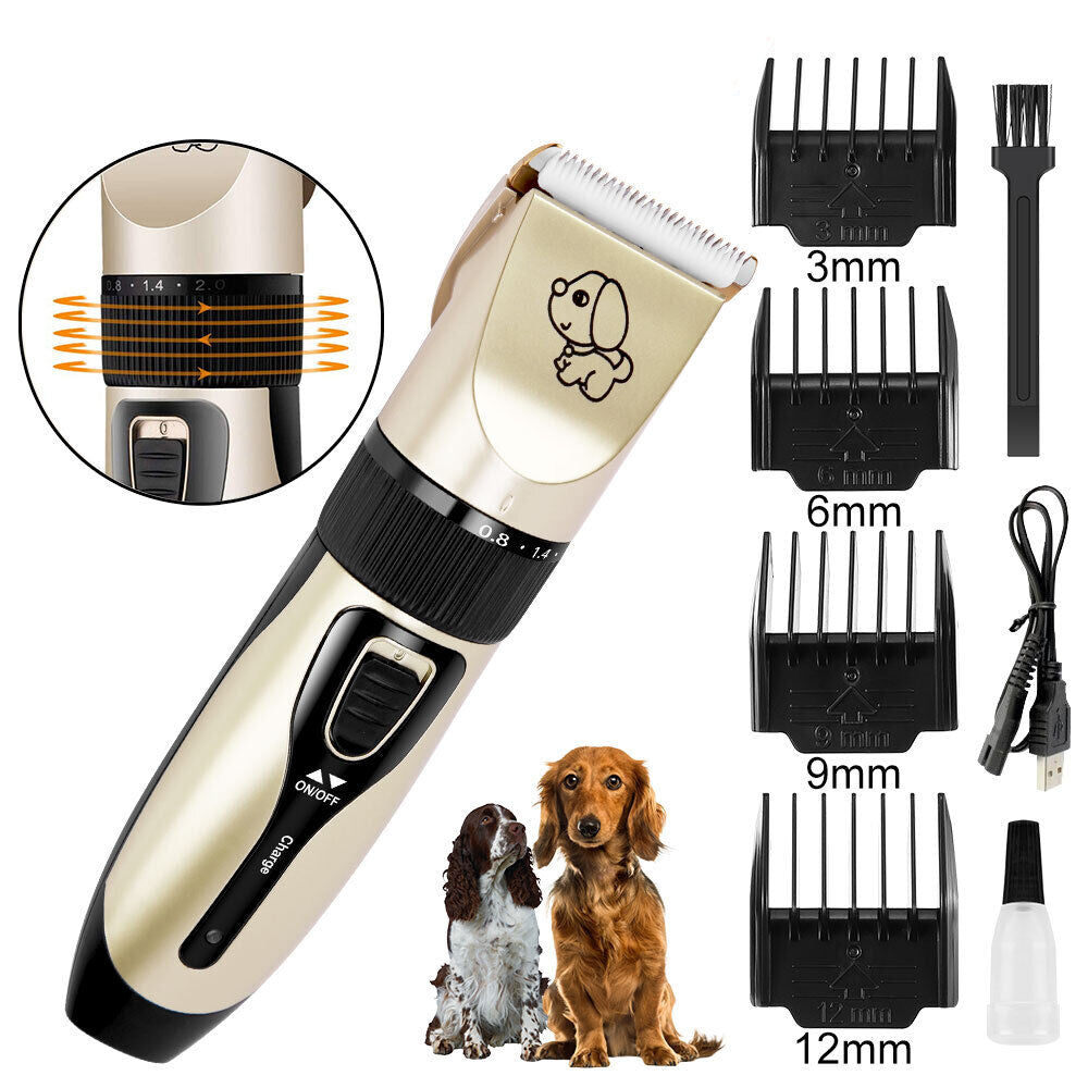 Dog Clippers Electric Groomer Grooming Blades Shaver Hair Trimmer Professional_2