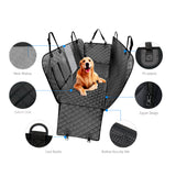 Waterproof Durable Non-Slip Pet Car Seat Protector with Mesh_6