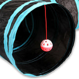 Pet Foldable Funny Exercise 4-Way Tunnel Play Toy_9