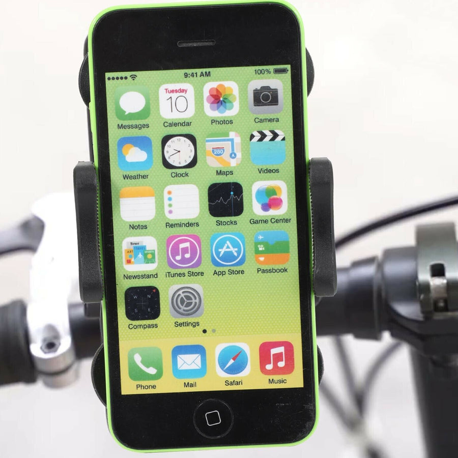 360° Motorcycle Bicycle Handlebar Mobile Phone Mount Holder_11