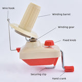 Manually Operated Yarn Winding Machine with Plastic Rod_12