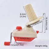 Manually Operated Yarn Winding Machine with Plastic Rod_13
