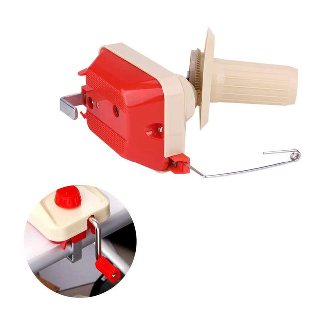 Manually Operated Yarn Winding Machine with Plastic Rod_7