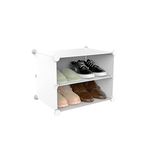 1/2 Door Large Capacity Shoe Display Organization Cabinet_0