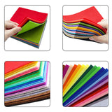 80pcs Squares Non-Woven Felt Fabric Sheets for DIY Handcrafting_12
