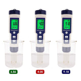 5 in 1 High Accuracy Digital pH Tester for Water Battery Powered_3