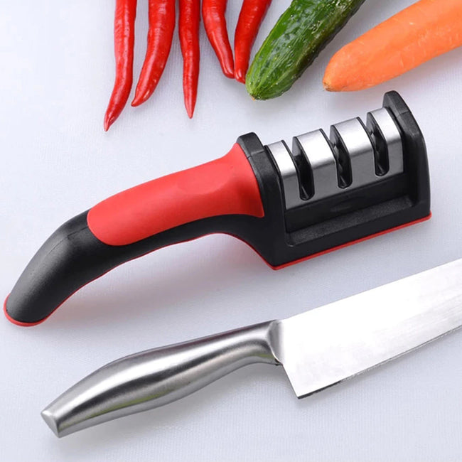 3 Levels Multipurpose Manual Kitchen Knife Sharpening Tool_12