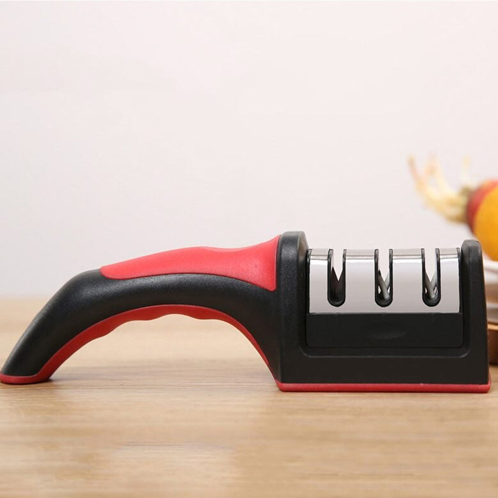 3 Levels Multipurpose Manual Kitchen Knife Sharpening Tool_6